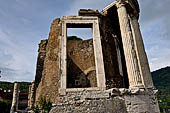 Tivoli, il tempio della sibilla Tiburtina e il tempio di Tiburno.